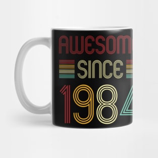 Vintage Awesome Since 1984 Mug